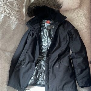 Columbia Charcoal Hooded Jacket